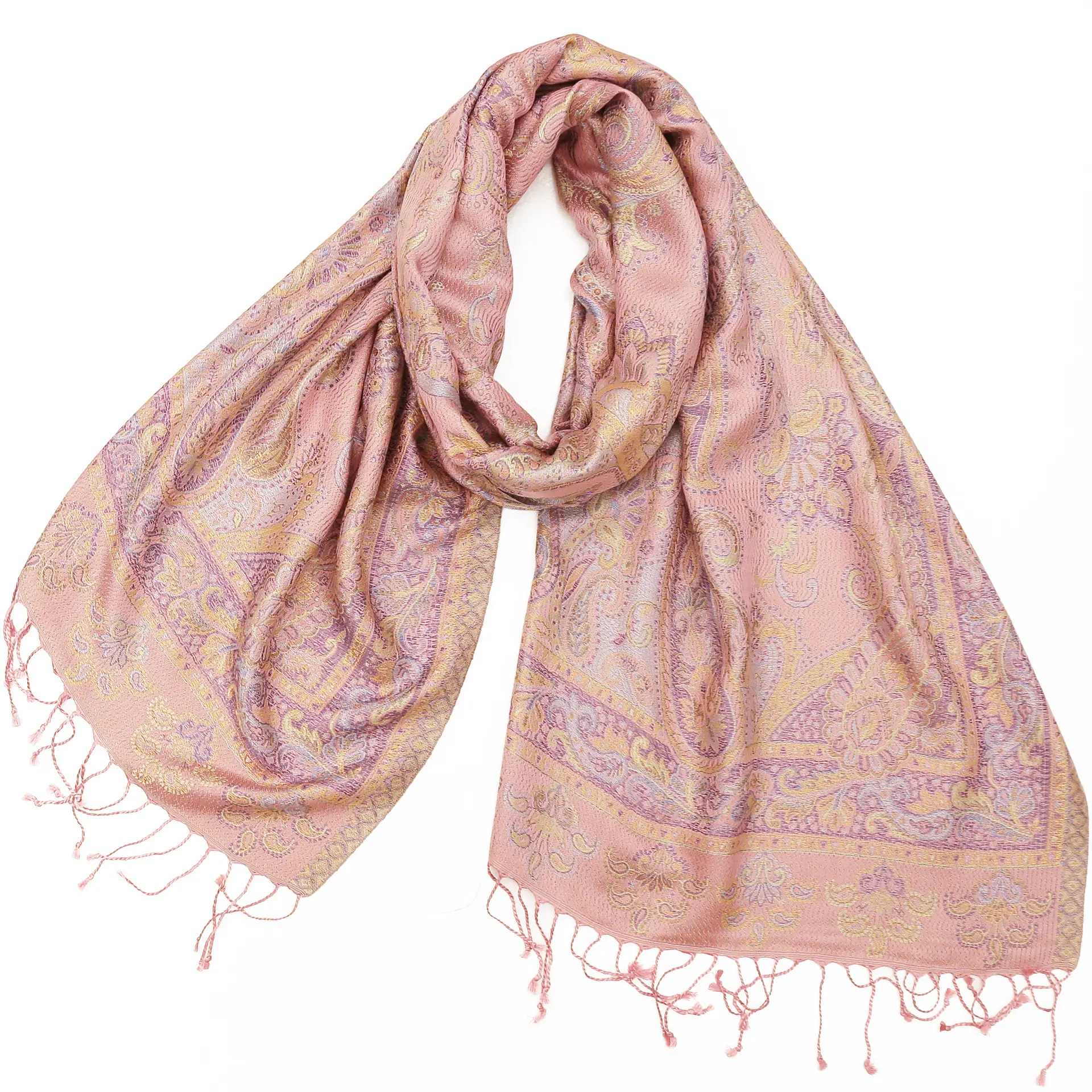 美品✨ シルク100% ドゥーズィエムクラス 大判　ペイズリー　ストール 美品✨ シルク100% ドゥーズィエムクラス 大判 ペイズリー ストール